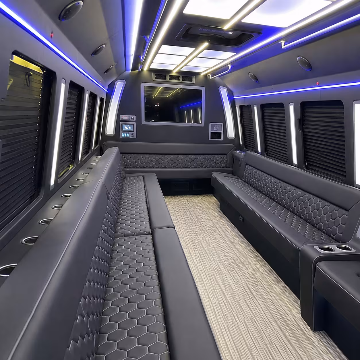 party bus interior