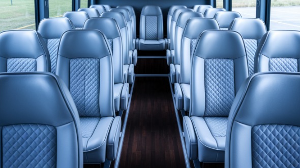28 passenger minibus interior dallas