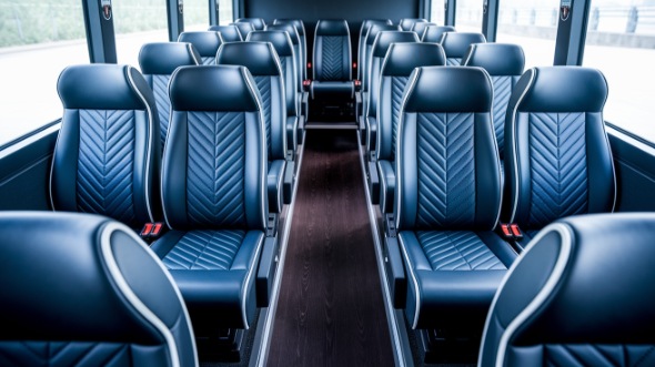 dallas 15 passenger minibus inside