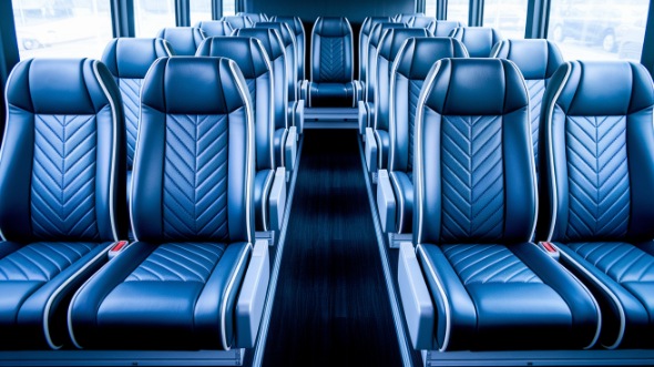 dallas 18 passenger minibus inside