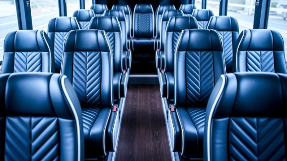 dallas 20 passenger minibus inside