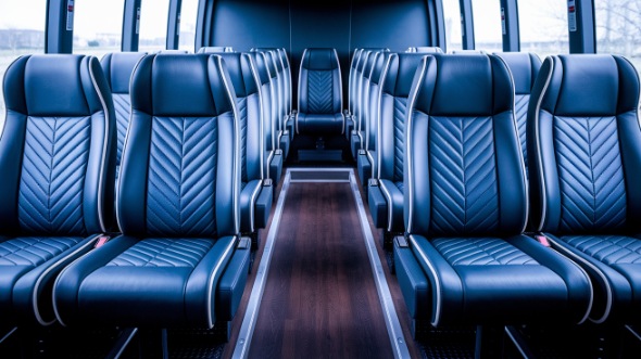 dallas 25 passenger minibus inside