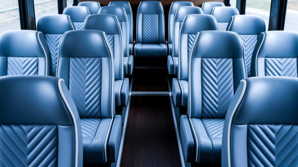 dallas 28 passenger minibus inside