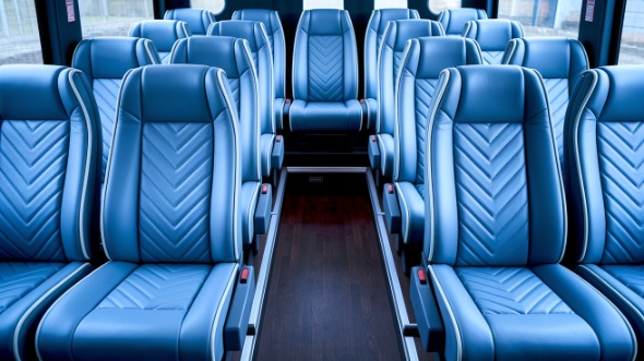 dallas 35 passenger minibus inside