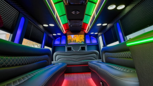 dallas sprinter limo rental inside